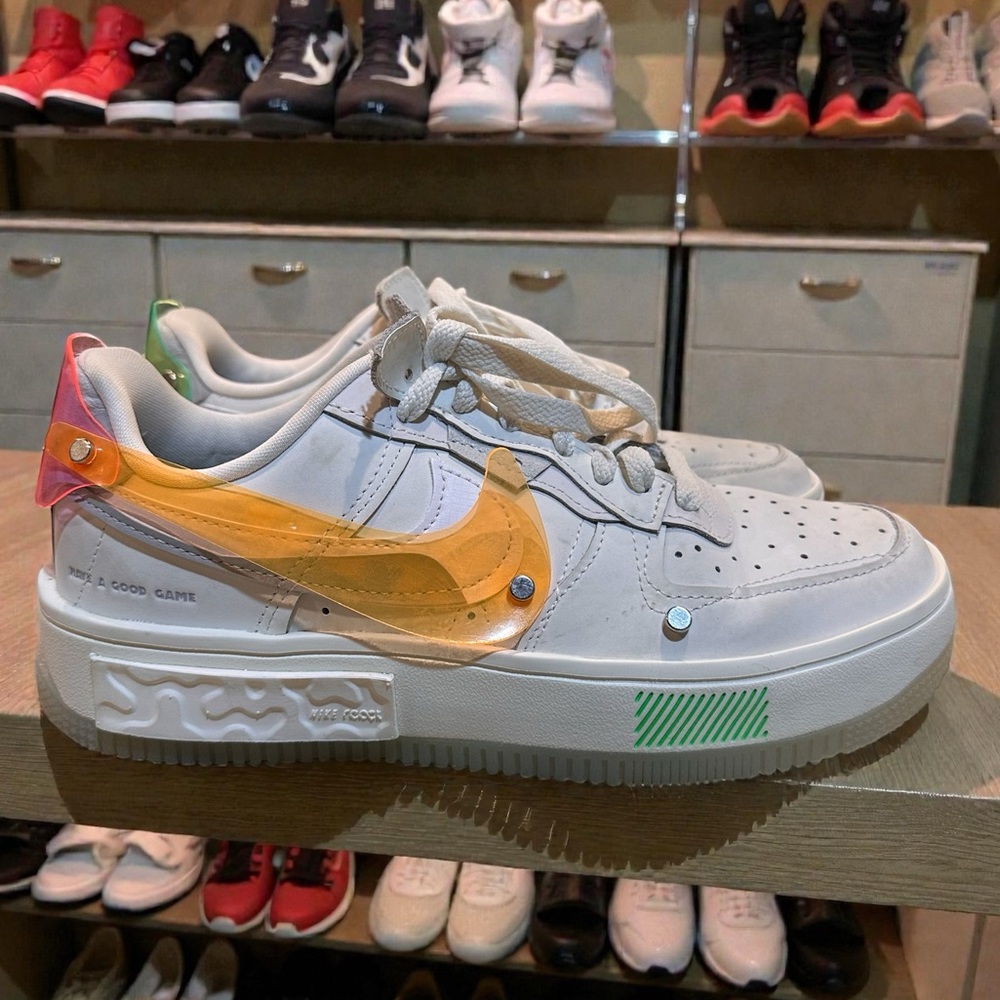 Women's Nike Air Force 1 Fontanka "Have A Good Game" DO2332-111 Sz 8 EUC